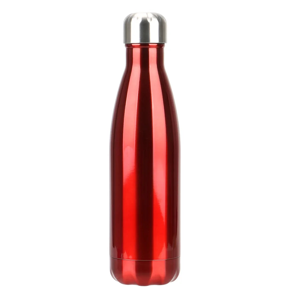 500ml Thermos For Sport Bottles Double-Wall Insulated Vacuum Flask BPA Free Thermos Stainless Steel Water Bottle Cola Water Beer