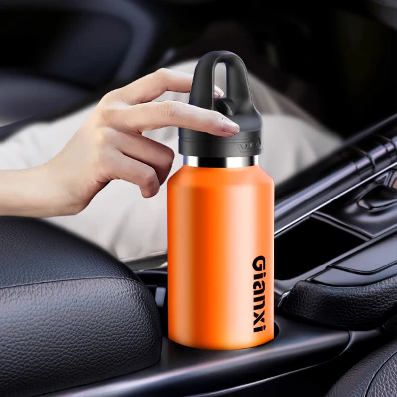 GIANXI Portable Stainless Steel Thermo Bottle Tumbler Home And Kitchen Vacuum Flasks Sports Drinkware Thermal Water Bottle