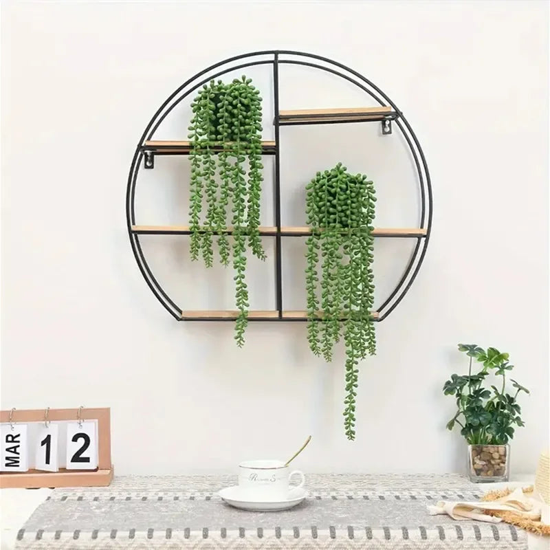 Lifelike Artificial Lush Hanging Succulents Home Wedding Green Plant Wall Hanging Vine Decorative Plant Wall Balcony Outdoor