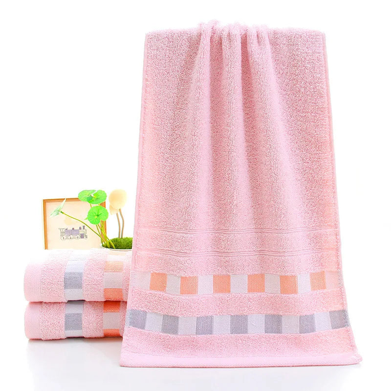 Cotton Bamboo Fiber Bath Face Towels Set Bathroom Super Soft Breathable Bamboo Hand Towel Home Bathroom Washcloth for Adults