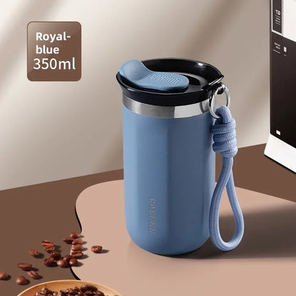 350/500ML Stainless Steel Insulated Cup with Lid Portable Coffee Cups Thermal Mug Vacuum Flask Office Travle Camping Drinkware