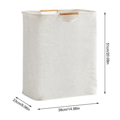 Large Capacity Laundry Storage Dirty Clothes Storage Basket with Handle Hamper Collapsible Laundry Basket Bathroom Accessories