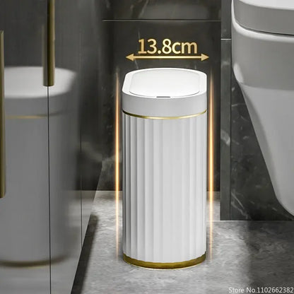 Electronic Automatic Smart Sensor Garbage Bin Household 7L/9L Smart Trash Can Toilet Waste Garbage Can for Kitchen Bathroom