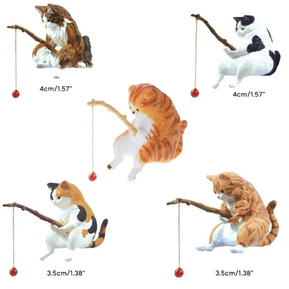 Fish Landscaping Cartoon Fishing Ornaments Aquarium Accessories Household Supplies Home Office Decoration