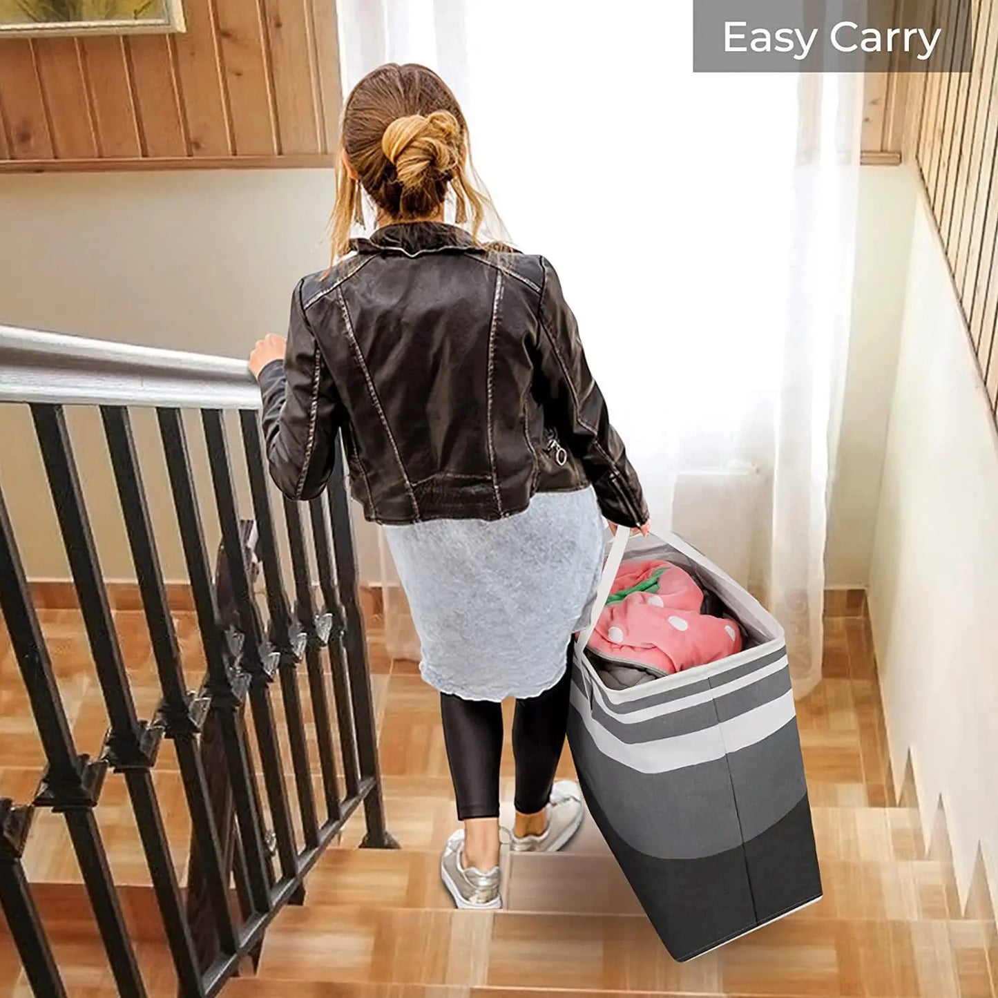 New waterproof fabric laundry basket simple clothes sundries storage box foldable bag large capacity laundry basket