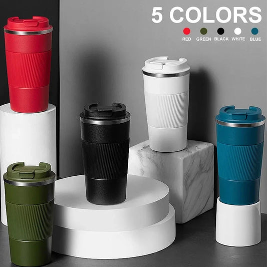 380/510ML Stainless Steel Thermal Mug Thermo for Coffee Water Bottle Leakproof Travel Drinkware Travel Thermal Mug