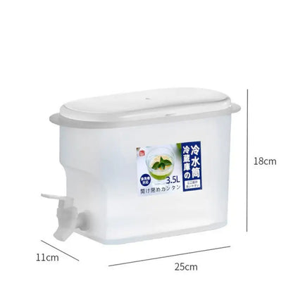 Freezer Water Jug Cold Lemon Juice Pitcher Beverage Drink Water Dispenser Drinkware Leak Free Refrigerator Water Kettles