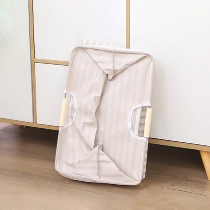 1PC A Portable, Foldable Fabric Waterproof Bathroom Storage Basket For Dirty Clothes