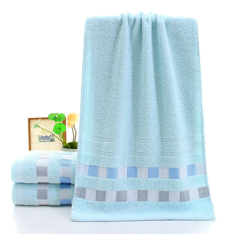 Cotton Bamboo Fiber Bath Face Towels Set Bathroom Super Soft Breathable Bamboo Hand Towel Home Bathroom Washcloth for Adults