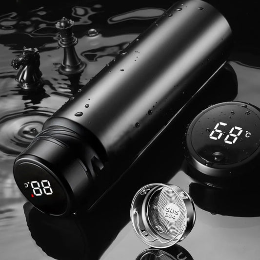 600/1000ML Stainless Steel Thermal Water Bottle with LED Temperature Display Keep Cold Hot Water Cup Tea Coffee Vacuum Flasks