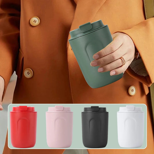 Mini Thermos Bottle Coffee Mug Stainless Steel Cup Thermal Leakproof Vacuum Flask Double Wall Tumbler Insulated Travle Drinkware
