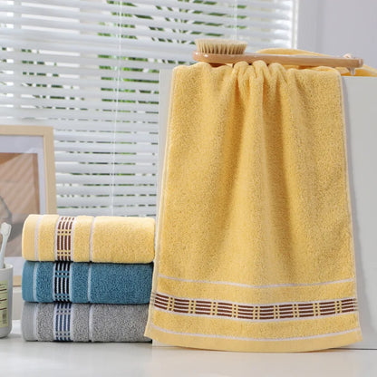 Cotton Bamboo Fiber Bath Face Towels Set Bathroom Super Soft Breathable Bamboo Hand Towel Home Bathroom Washcloth for Adults