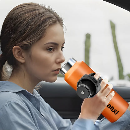 GIANXI Portable Stainless Steel  Thermo Bottle Tumbler Home And Kitchen Vacuum Flasks  Sports Drinkware Thermal Water Bottle