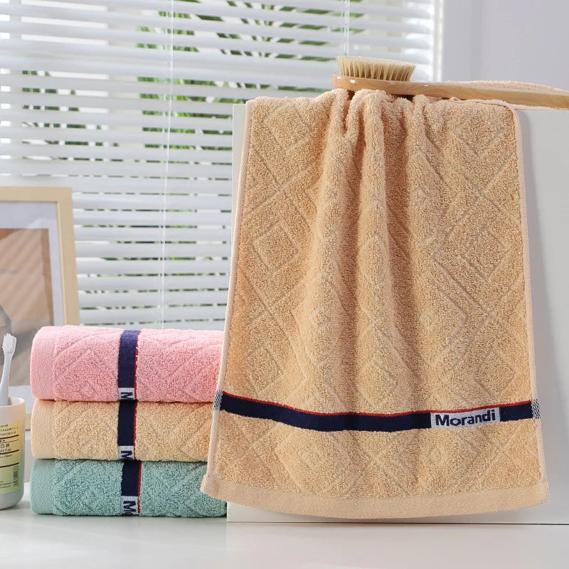 Cotton Bamboo Fiber Bath Face Towels Set Bathroom Super Soft Breathable Bamboo Hand Towel Home Bathroom Washcloth for Adults