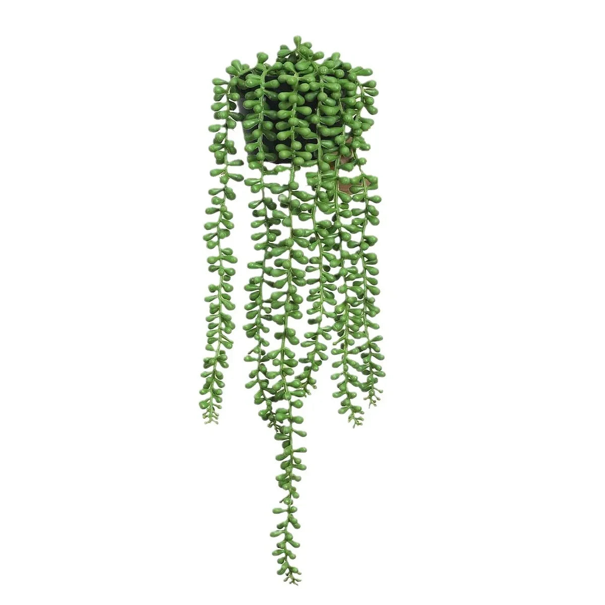 Lifelike Artificial Lush Hanging Succulents Home Wedding Green Plant Wall Hanging Vine Decorative Plant Wall Balcony Outdoor