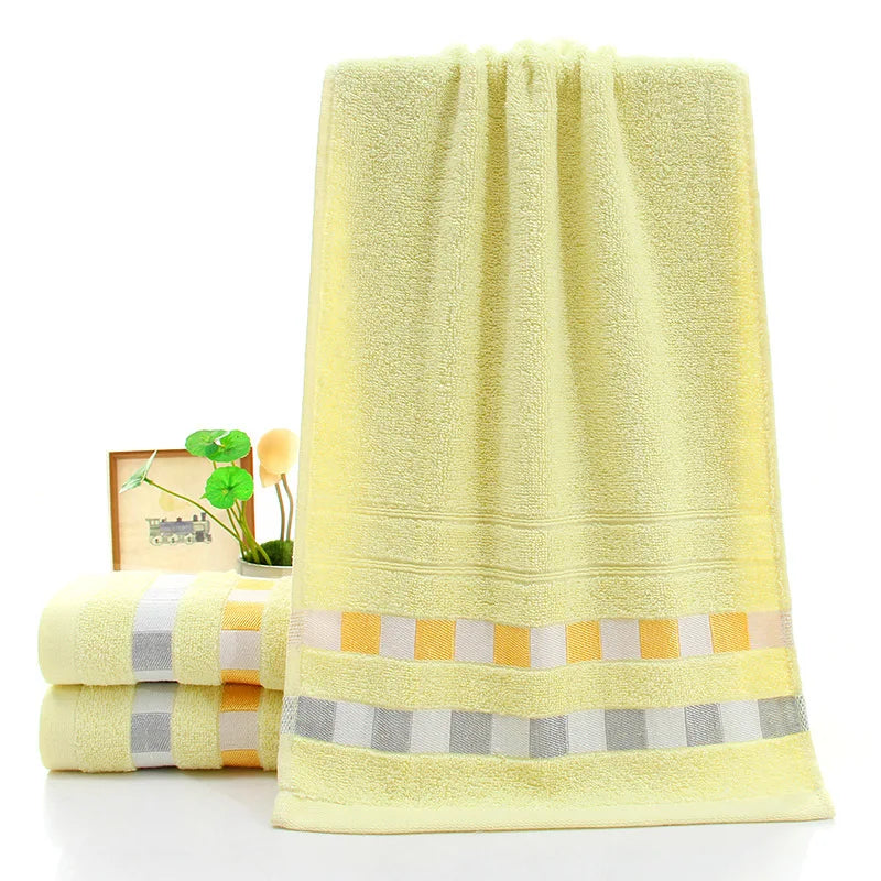 Cotton Bamboo Fiber Bath Face Towels Set Bathroom Super Soft Breathable Bamboo Hand Towel Home Bathroom Washcloth for Adults