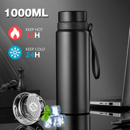 600/1000ML Stainless Steel Thermal Water Bottle with LED Temperature Display Keep Cold Hot Water Cup Tea Coffee Vacuum Flasks