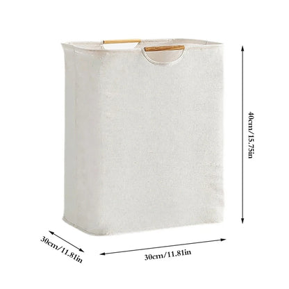 Large Capacity Laundry Storage Dirty Clothes Storage Basket with Handle Hamper Collapsible Laundry Basket Bathroom Accessories