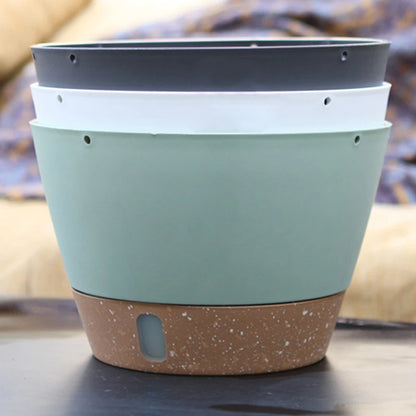 Plastic Hanging Basket Plant Pot Self-Watering Flowerpot Outdoor Plant Pot Indoor Wall Hanging Pots for plants Home Decoration
