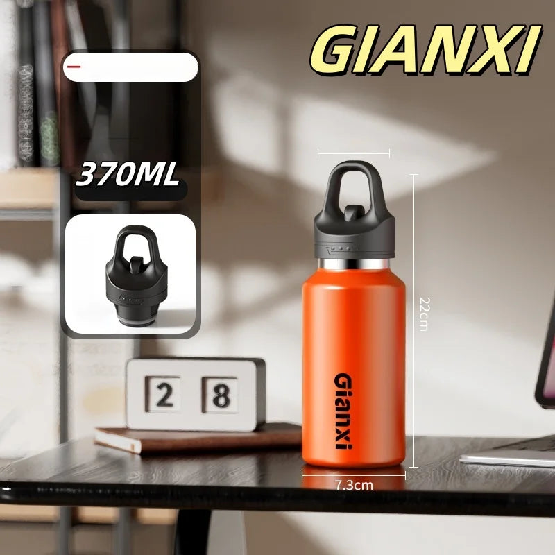 GIANXI Portable Stainless Steel  Thermo Bottle Tumbler Home And Kitchen Vacuum Flasks  Sports Drinkware Thermal Water Bottle