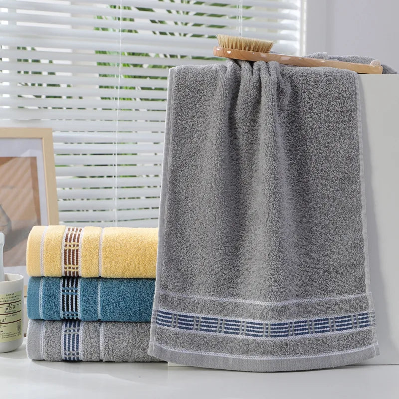 Cotton Bamboo Fiber Bath Face Towels Set Bathroom Super Soft Breathable Bamboo Hand Towel Home Bathroom Washcloth for Adults