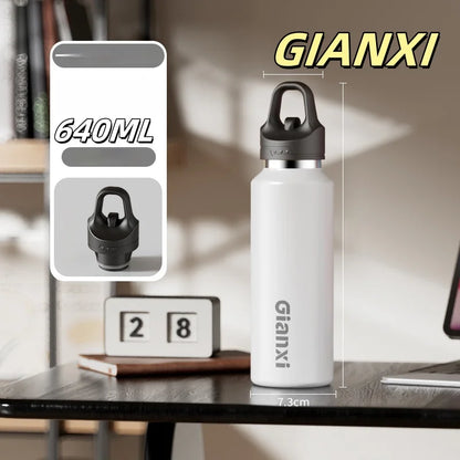 GIANXI Portable Stainless Steel  Thermo Bottle Tumbler Home And Kitchen Vacuum Flasks  Sports Drinkware Thermal Water Bottle