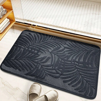 Absorbent Non-slip Bathroom Rug Memory Cotton Bathrooms Floor Rugs Bath Mat Living Room Bedroom Kitchen Home Carpet