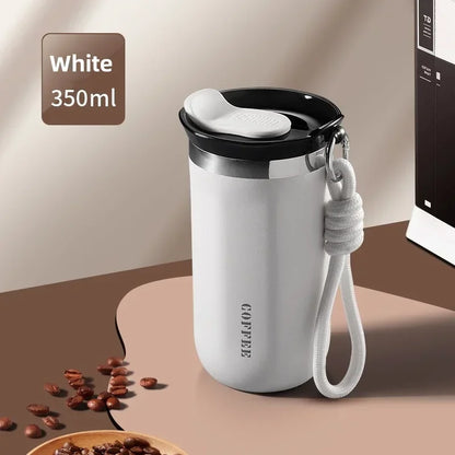 350/500ML Stainless Steel Insulated Cup with Lid Portable Coffee Cups Thermal Mug Vacuum Flask Office Travle Camping Drinkware