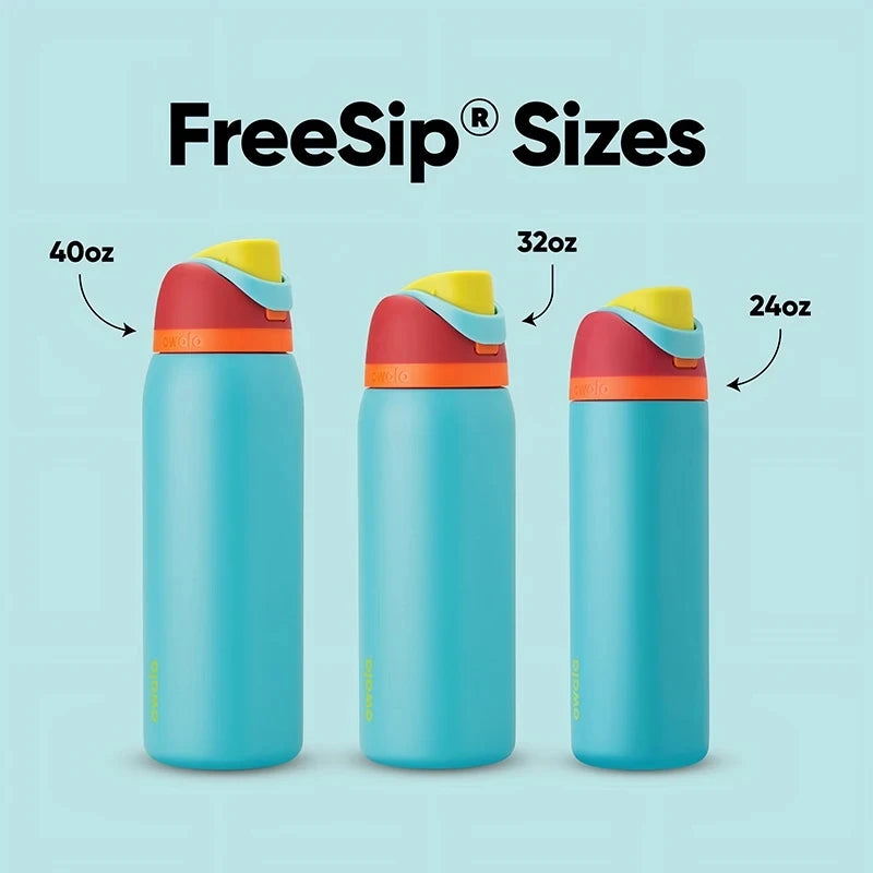 2025 NEW Owala 24Oz/32 OzInsulated Stainless Steel Water Bottle with Straw, BPA-Free Sports Water ion for Your Outdoor Adventure